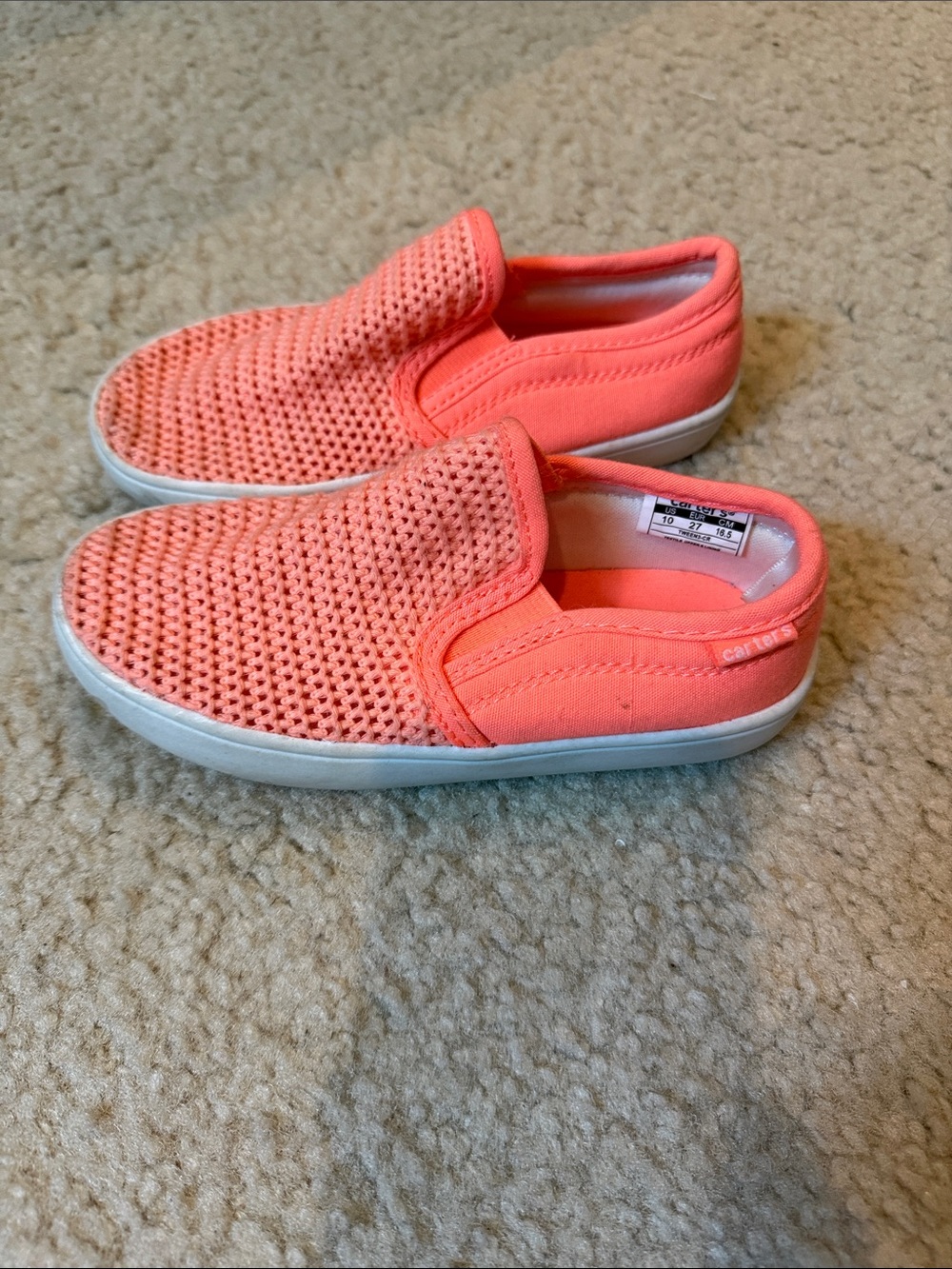 Kids Slip-On Mesh Sneakers Size 10